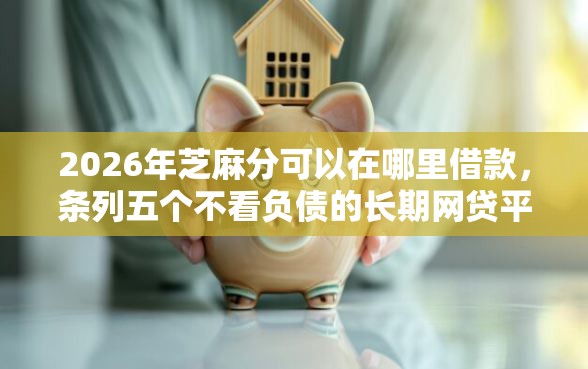 2026年芝麻分可以在哪里借款，条列五个不看负债的长期网贷平台