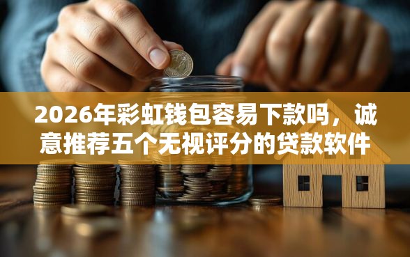 2026年彩虹钱包容易下款吗，诚意推荐五个无视评分的贷款软件