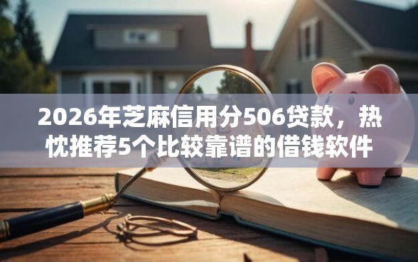2026年芝麻信用分506贷款，热忱推荐5个比较靠谱的借钱软件