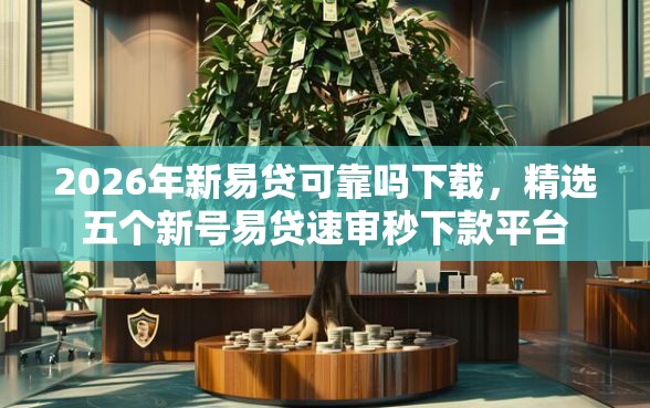 2026年新易贷可靠吗下载，精选五个新号易贷速审秒下款平台