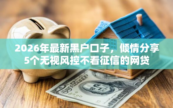 2026年最新黑户口子，倾情分享5个无视风控不看征信的网贷