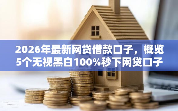 2026年最新网贷借款口子，概览5个无视黑白100%秒下网贷口子