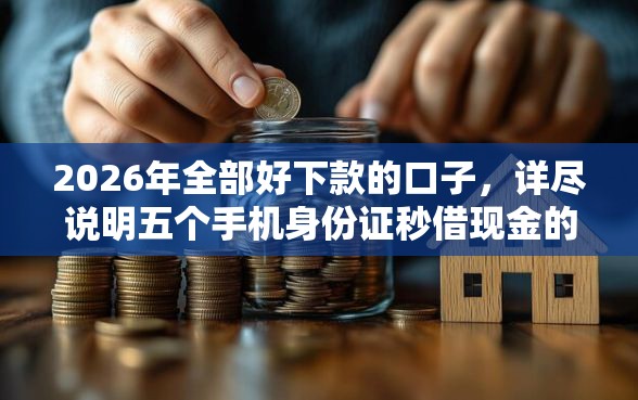 2026年全部好下款的口子，详尽说明五个手机身份证秒借现金的平台