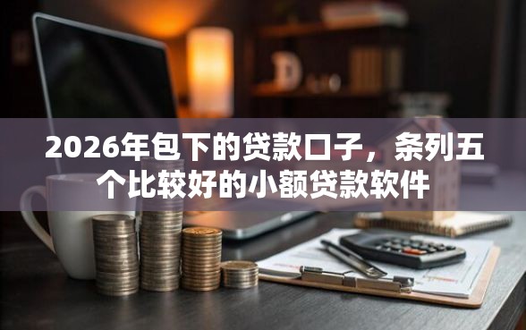 2026年包下的贷款口子，条列五个比较好的小额贷款软件