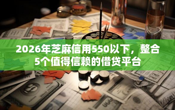 2026年芝麻信用550以下，整合5个值得信赖的借贷平台
