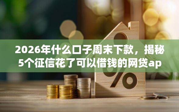 2026年什么口子周末下款，揭秘5个征信花了可以借钱的网贷app