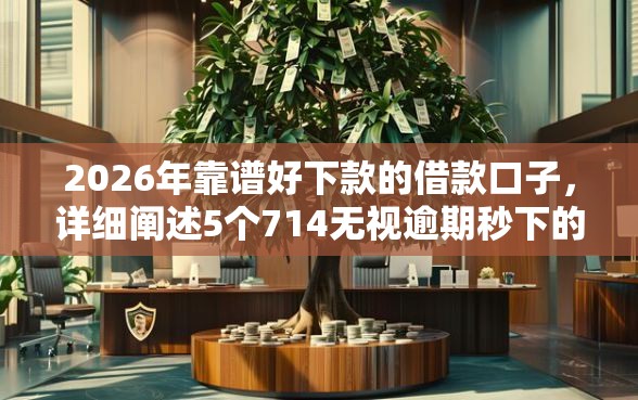 2026年靠谱好下款的借款口子，详细阐述5个714无视逾期秒下的口子