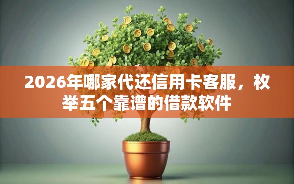2026年哪家代还信用卡客服，枚举五个靠谱的借款软件