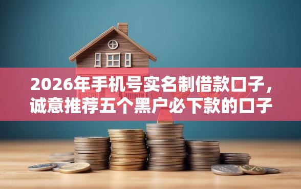 2026年手机号实名制借款口子，诚意推荐五个黑户必下款的口子