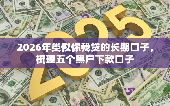 2026年类似你我贷的长期口子,梳理五个黑户下款口子 2026年类似你我贷的长期口子,梳理五个黑户下款口子