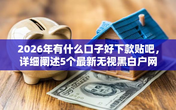 2026年有什么口子好下款贴吧，详细阐述5个最新无视黑白户网贷口子