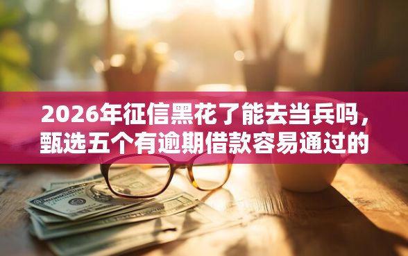 2026年征信黑花了能去当兵吗,甄选五个有逾期借款容易通过的平台 2026年征信黑花了能去当兵吗,甄选五个有逾期借款容易通过的平台