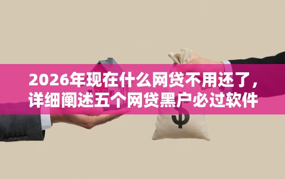 2026年现在什么网贷不用还了，详细阐述五个网贷黑户必过软件