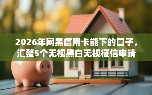 2026年网黑信用卡能下的口子,汇整5个无视黑白无视征信申请就下款的app 2026年网黑信用卡能下的口子,汇整5个无视黑白无视征信申请就下款的app