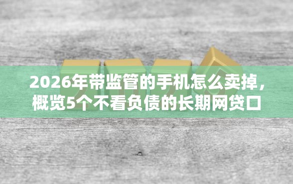 2026年带监管的手机怎么卖掉，概览5个不看负债的长期网贷口子