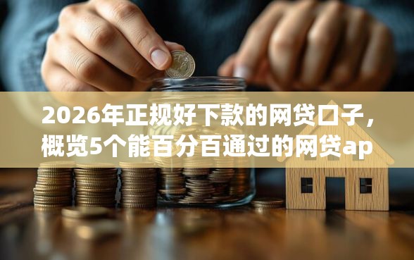2026年正规好下款的网贷口子，概览5个能百分百通过的网贷app