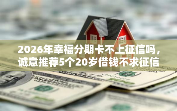 2026年幸福分期卡不上征信吗，诚意推荐5个20岁借钱不求征信速借口子