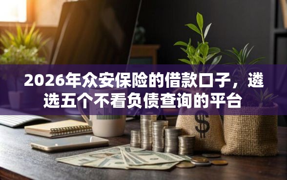 2026年众安保险的借款口子，遴选五个不看负债查询的平台