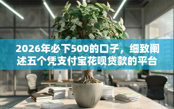 2026年必下500的口子，细致阐述五个凭支付宝花呗贷款的平台