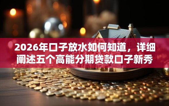 2026年口子放水如何知道，详细阐述五个高能分期贷款口子新秀