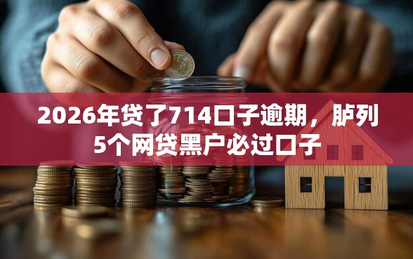 2026年贷了714口子逾期，胪列5个网贷黑户必过口子