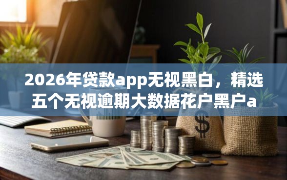 2026年贷款app无视黑白，精选五个无视逾期大数据花户黑户app