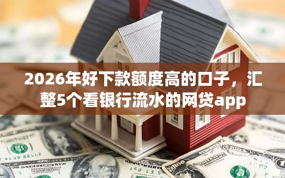 2026年好下款额度高的口子，汇整5个看银行流水的网贷app