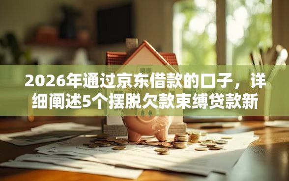 2026年通过京东借款的口子，详细阐述5个摆脱欠款束缚贷款新软件