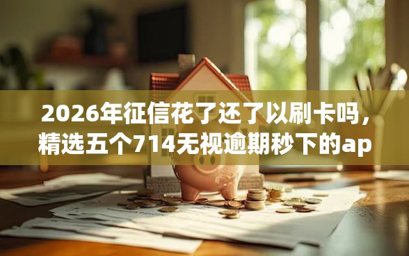 2026年征信花了还了以刷卡吗，精选五个714无视逾期秒下的app