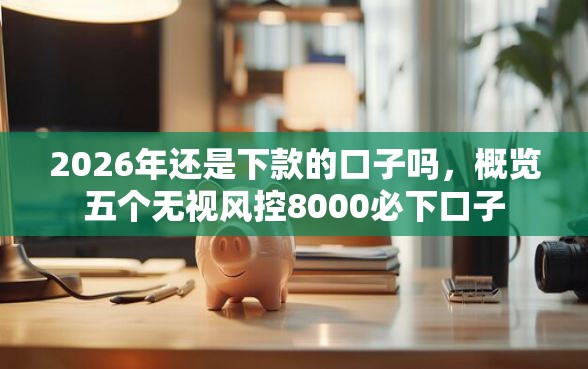 2026年还是下款的口子吗，概览五个无视风控8000必下口子
