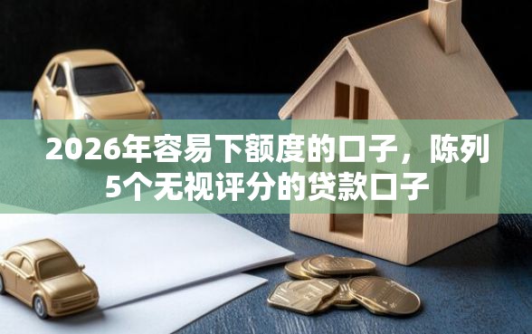 2026年容易下额度的口子，陈列5个无视评分的贷款口子