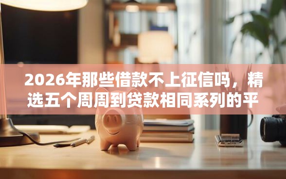 2026年那些借款不上征信吗，精选五个周周到贷款相同系列的平台