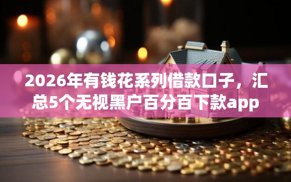 2026年有钱花系列借款口子，汇总5个无视黑户百分百下款app