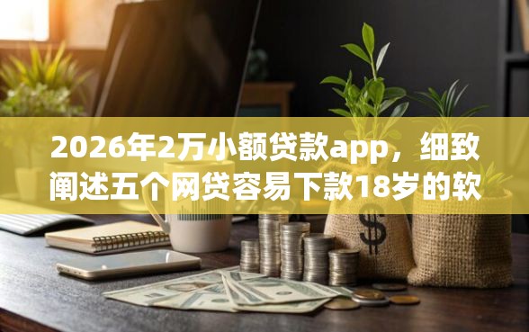 2026年2万小额贷款app，细致阐述五个网贷容易下款18岁的软件