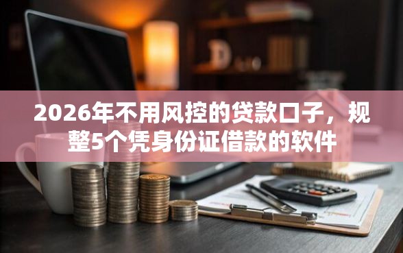 2026年不用风控的贷款口子，规整5个凭身份证借款的软件