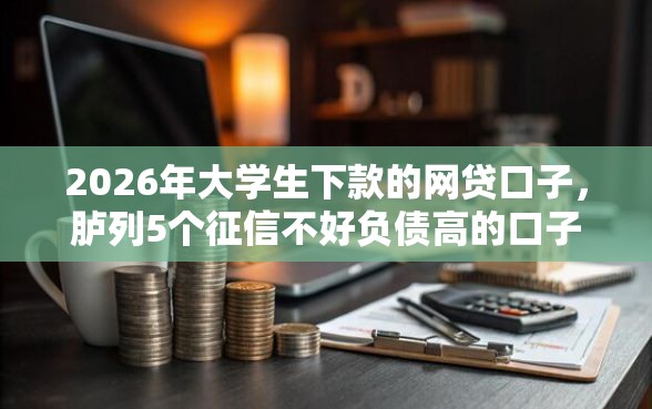 2026年大学生下款的网贷口子，胪列5个征信不好负债高的口子