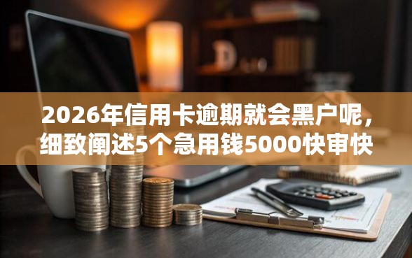2026年信用卡逾期就会黑户呢，细致阐述5个急用钱5000快审快贷无需征信软件