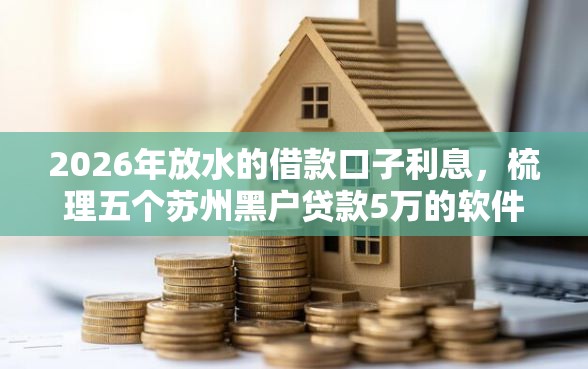 2026年放水的借款口子利息，梳理五个苏州黑户贷款5万的软件