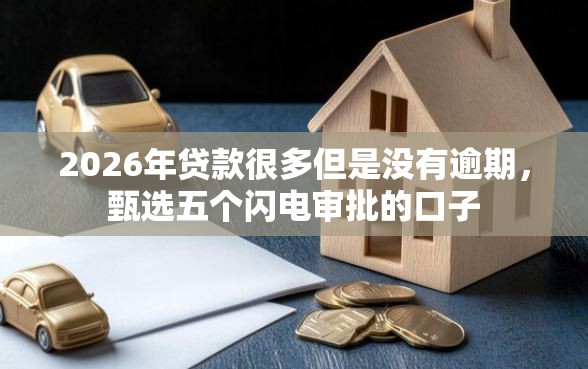 2026年贷款很多但是没有逾期，甄选五个闪电审批的口子