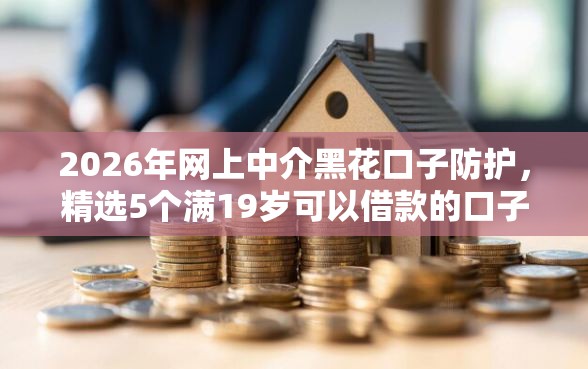 2026年网上中介黑花口子防护，精选5个满19岁可以借款的口子