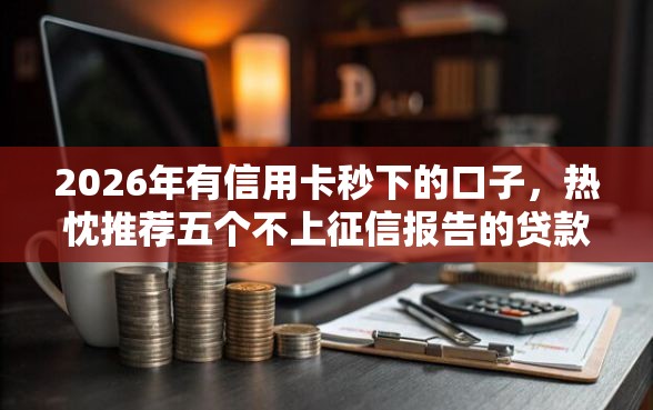 2026年有信用卡秒下的口子，热忱推荐五个不上征信报告的贷款平台