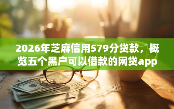 2026年芝麻信用579分贷款，概览五个黑户可以借款的网贷app