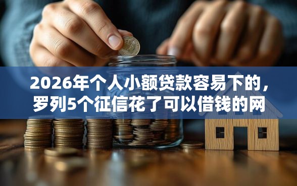 2026年个人小额贷款容易下的，罗列5个征信花了可以借钱的网贷平台