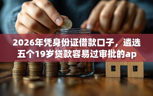 2026年凭身份证借款口子，遴选五个19岁贷款容易过审批的app