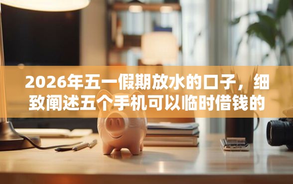 2026年五一假期放水的口子，细致阐述五个手机可以临时借钱的口子
