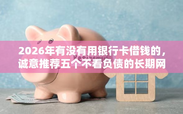 2026年有没有用银行卡借钱的，诚意推荐五个不看负债的长期网贷软件