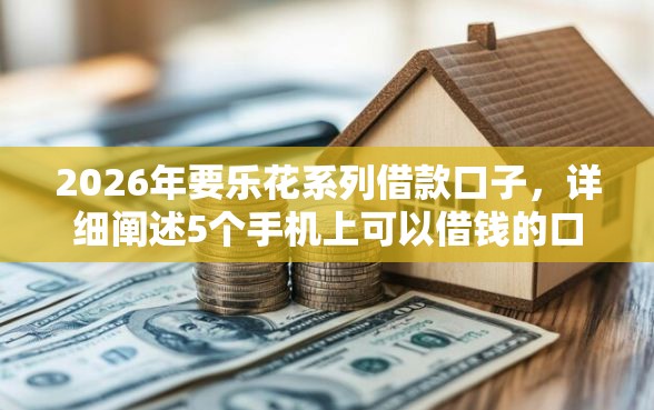 2026年要乐花系列借款口子，详细阐述5个手机上可以借钱的口子