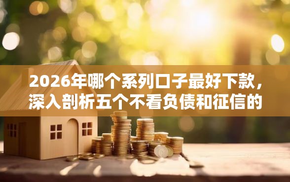 2026年哪个系列口子最好下款，深入剖析五个不看负债和征信的软件