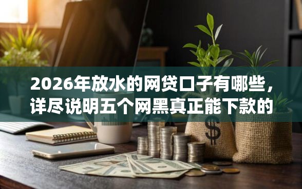 2026年放水的网贷口子有哪些，详尽说明五个网黑真正能下款的app