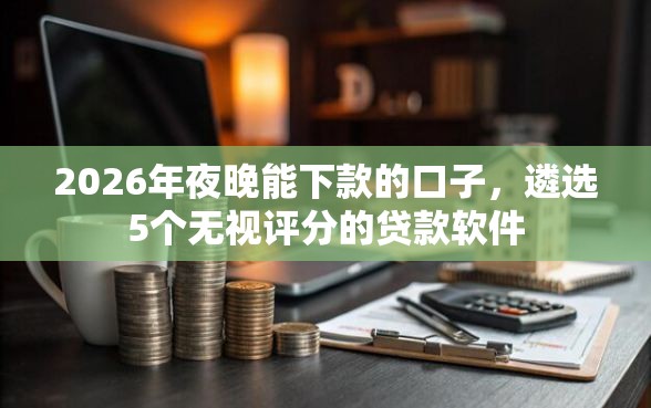 2026年夜晚能下款的口子，遴选5个无视评分的贷款软件